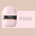 Mini Electric Heating Hair Straightener Brush Portable Hairdressing Tool Cordless Hair Straightener Comb Rechargeable